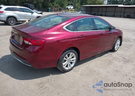 2015 Chrysler 200 Limited из США, поврежденный, VIN 1C3CCCAB7FN521688